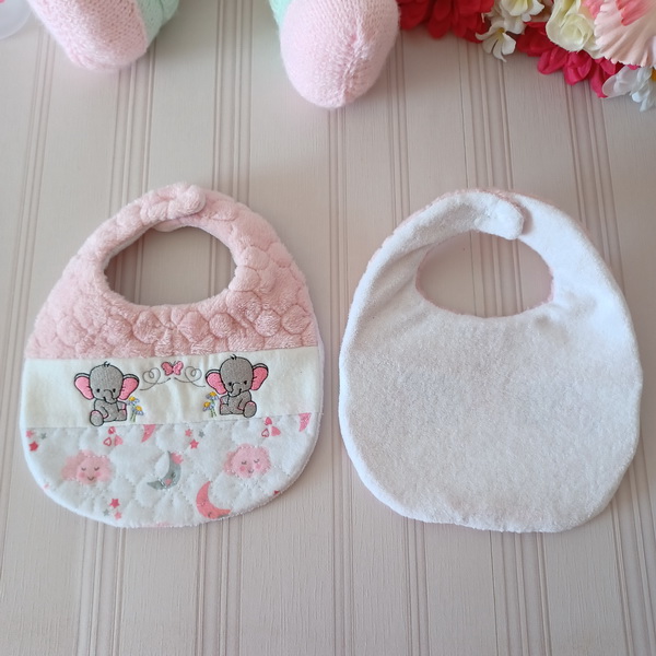 Quilted Baby Bibs-6