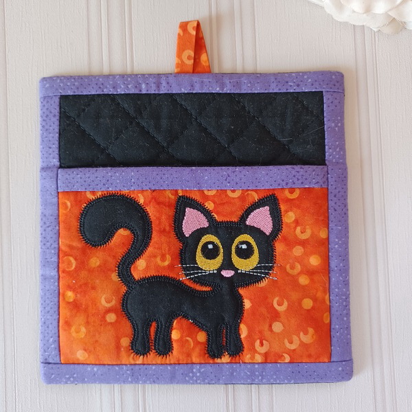 ITH Halloween Pot Holders OregonPatchWorks