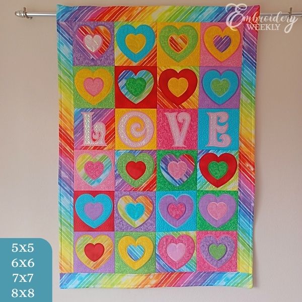 Heart Love Quilt