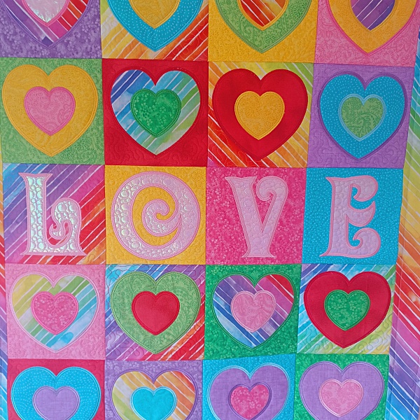 Heart Love Quilt