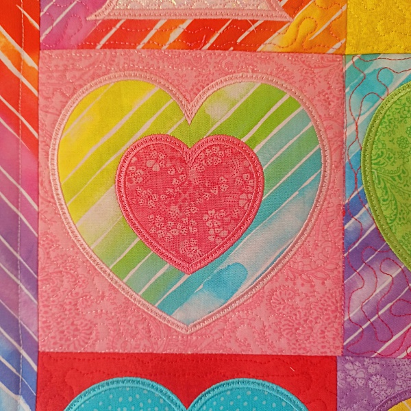 Heart Love Quilt-13