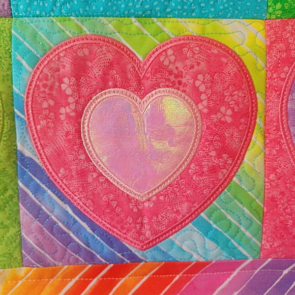Heart Love Quilt-14