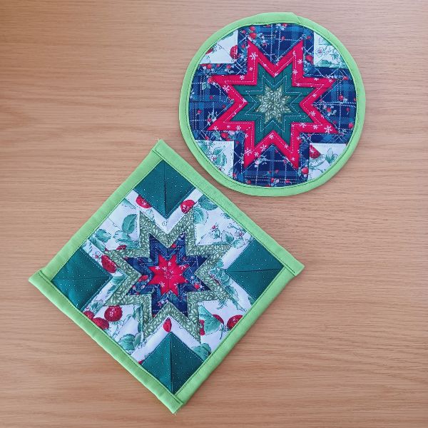 Folded Star Trivets