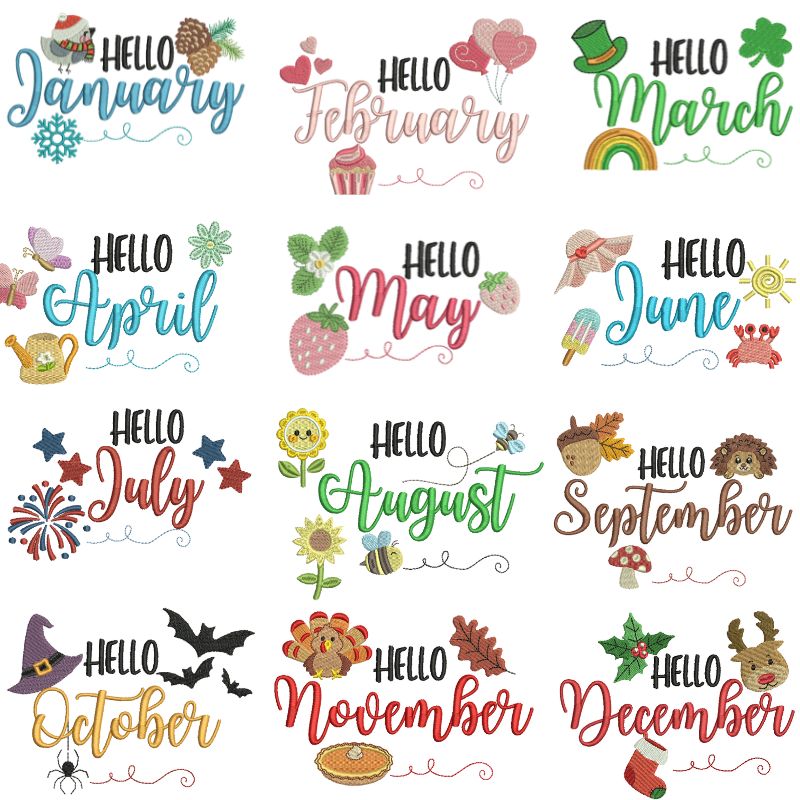 Months of the Year-3