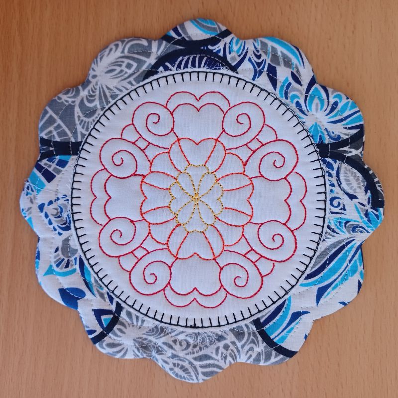 ITH Botanical Swirls Coasters and Toppers-11