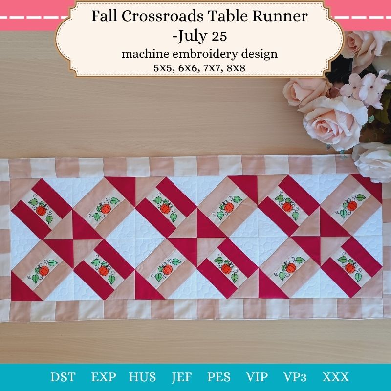Fall Crossroads Table Runner