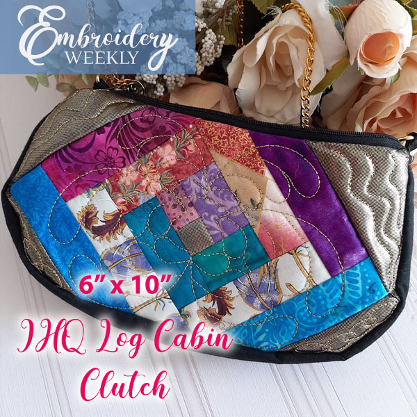 IHQ Log Cabin Clutch-3