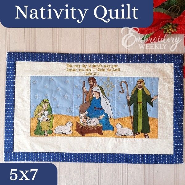 Nativity Quilt-3