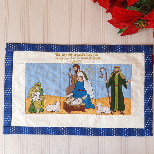 Nativity Quilt-4