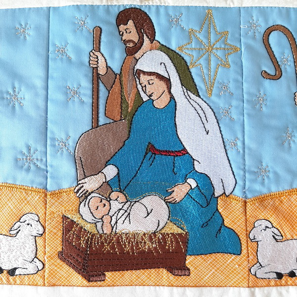 Nativity Quilt-6