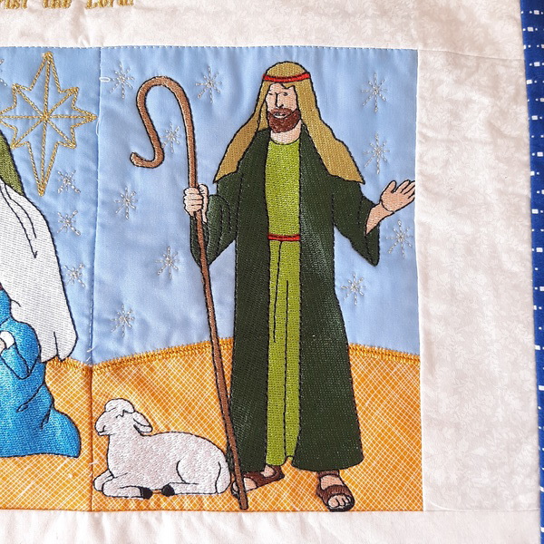 Nativity Quilt-7