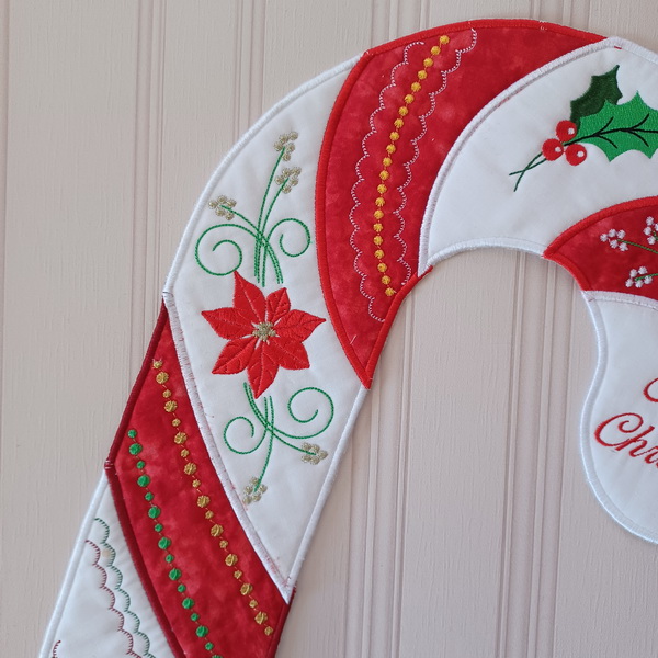 ITH Large Applique Candy Cane Design-10