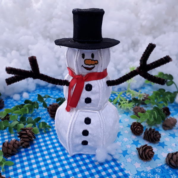 3D Snowman-3