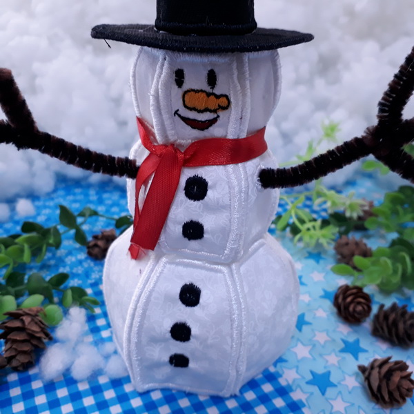 3D Snowman-4