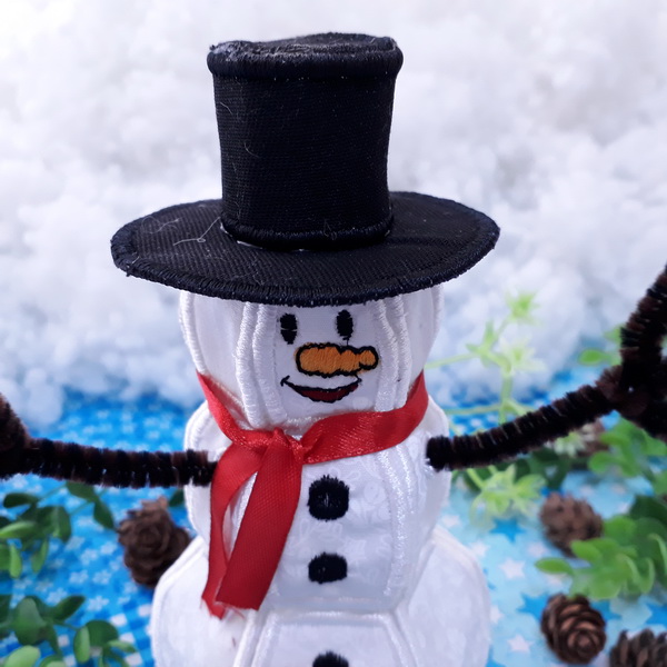 3D Snowman-5