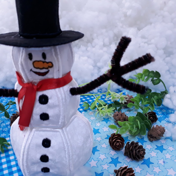 3D Snowman-6