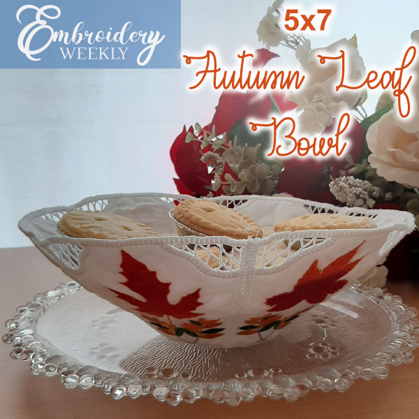 Fall Leaf Bowl