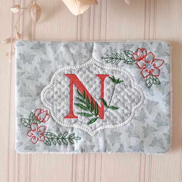 Country Floral Mug Rugs-5