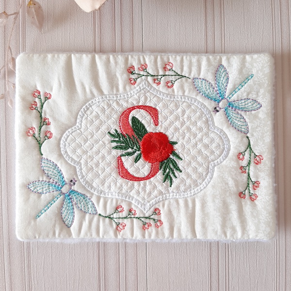 Country Floral Mug Rugs-7