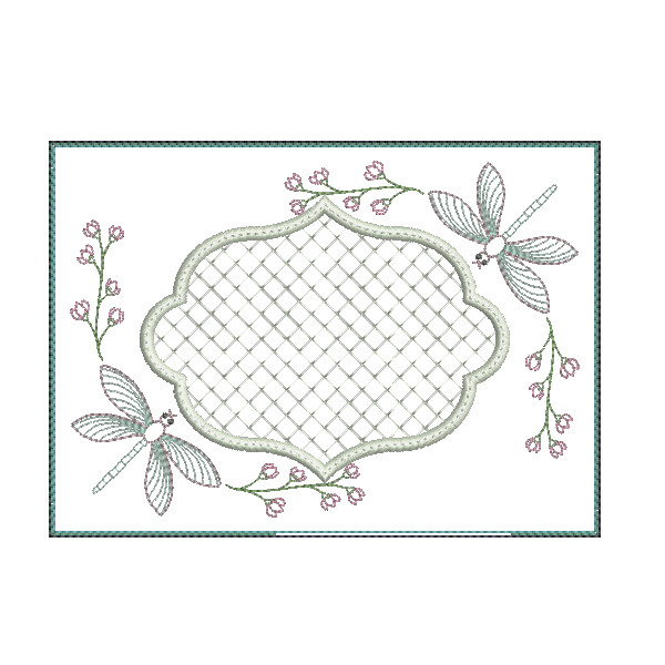 Country Floral Mug Rugs-9