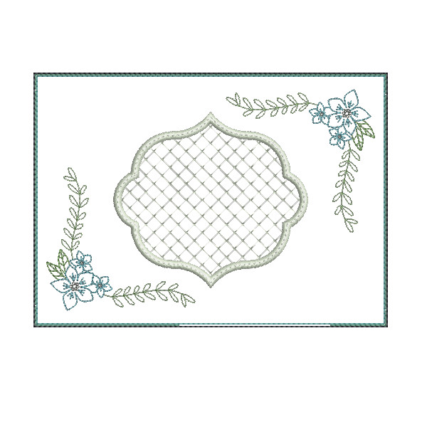 Country Floral Mug Rugs-10