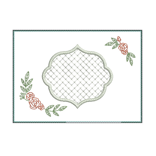 Country Floral Mug Rugs-11