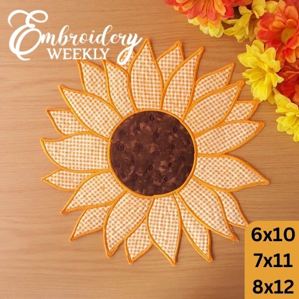 Sunflower Table Topper