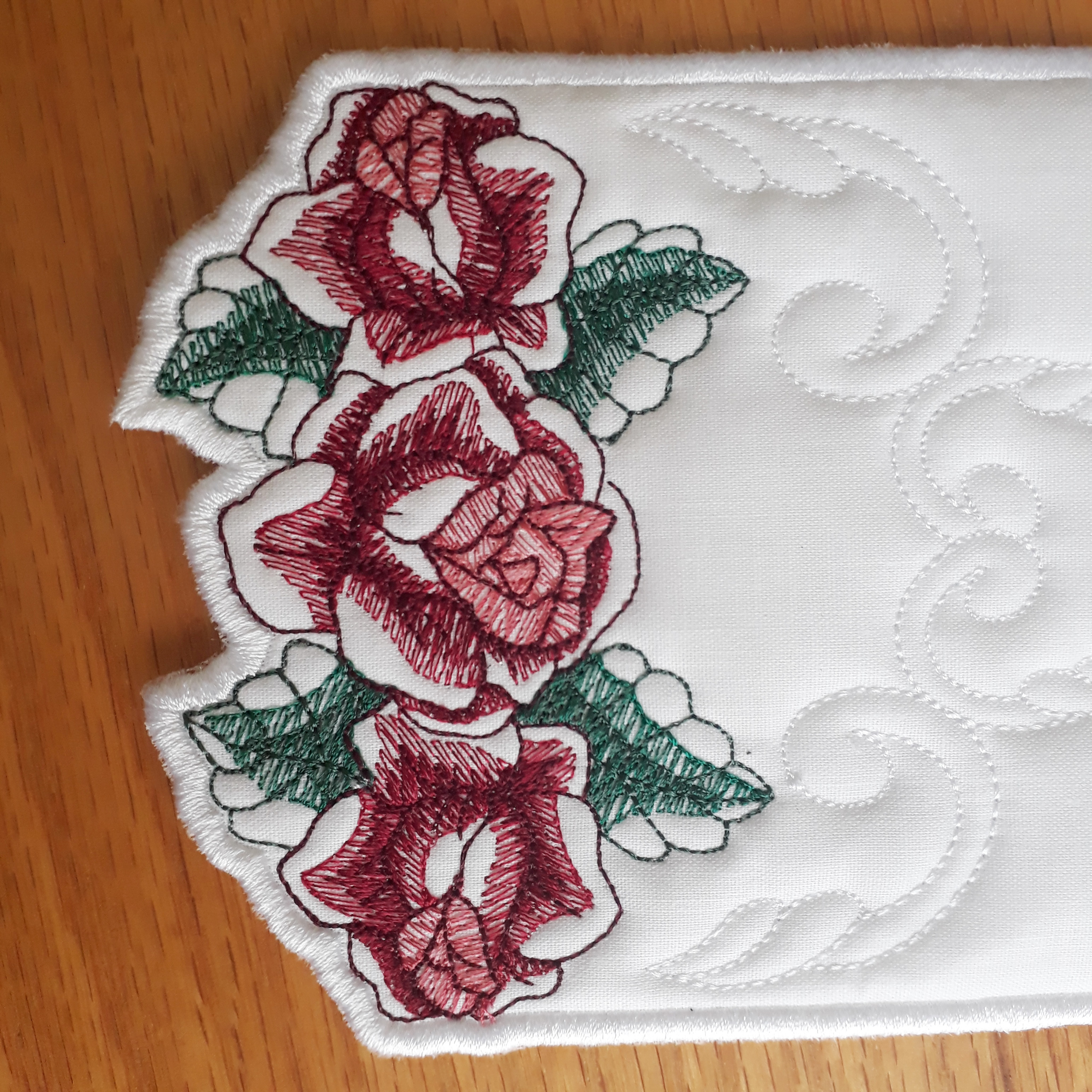 Roses Mug Rug