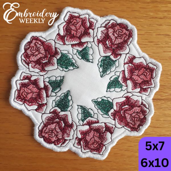 Select JPG images to upload for : Roses Round Rug