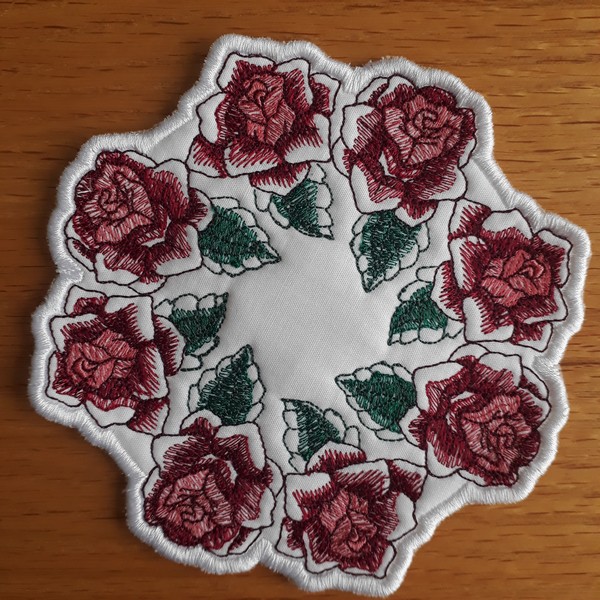  Select JPG images to upload for : Roses Round Rug
