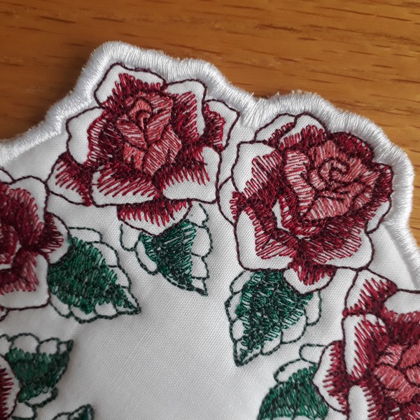  Select JPG images to upload for : Roses Round Rug