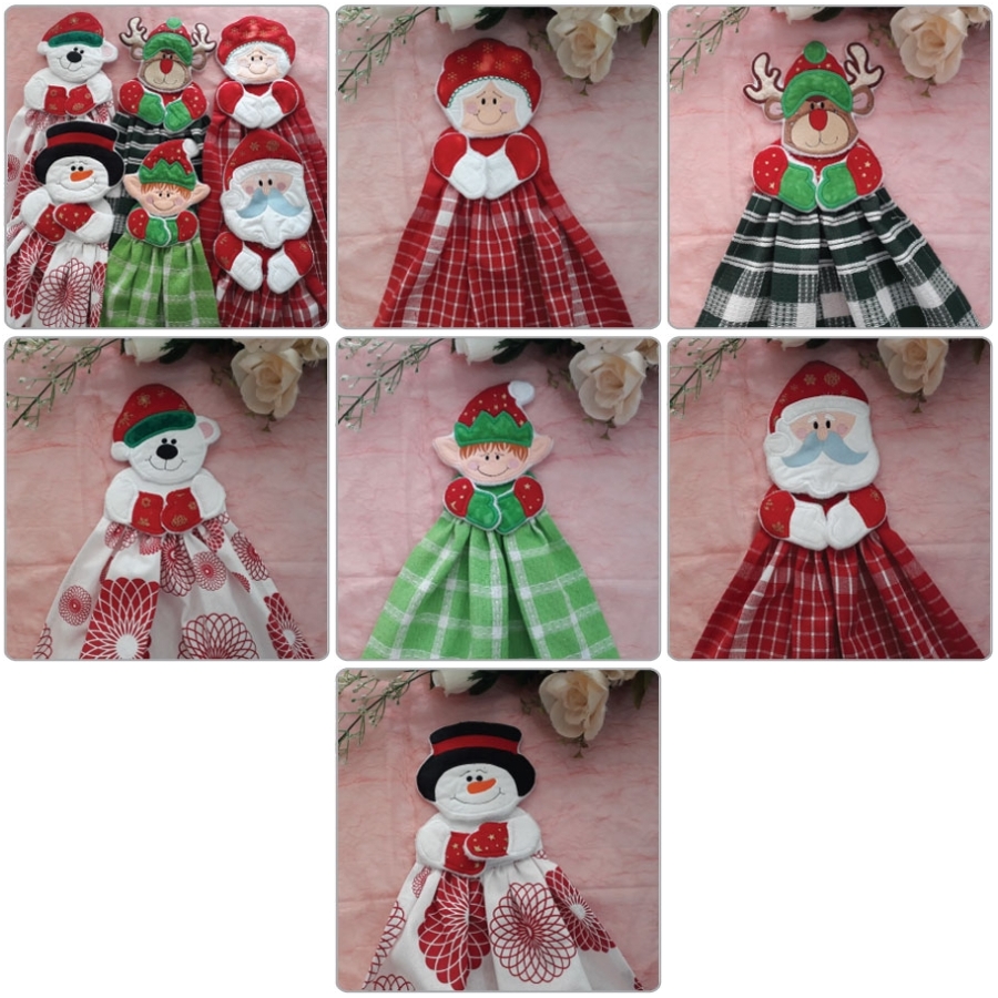 ITH Christmas Towel Toppers 