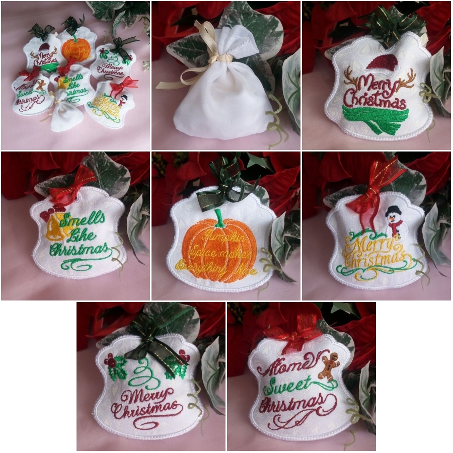 Christmas Scent Pouches 