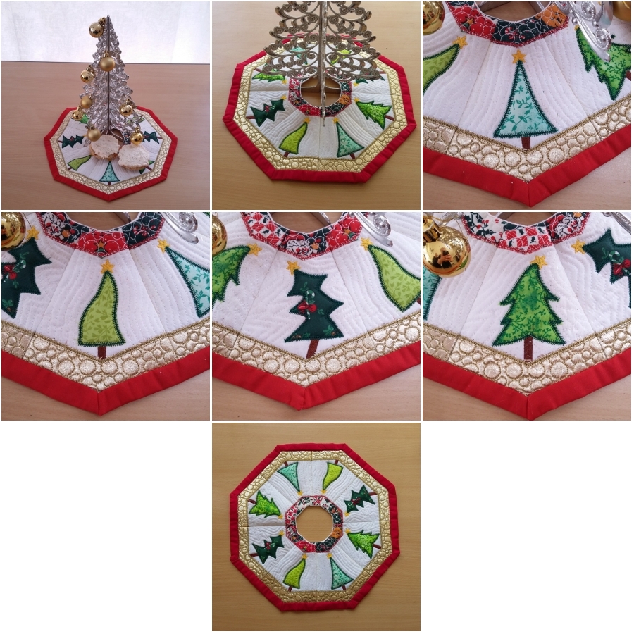Quilted Mini Tree Skirts