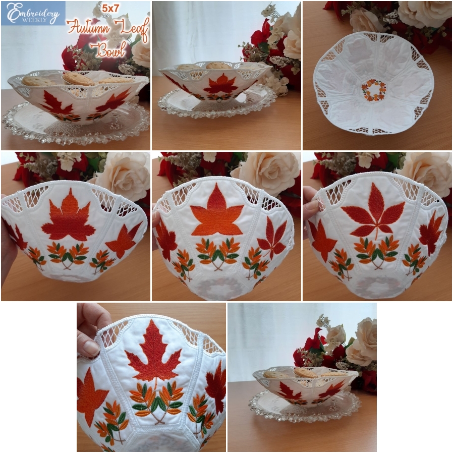 Fall Leaf Bowl