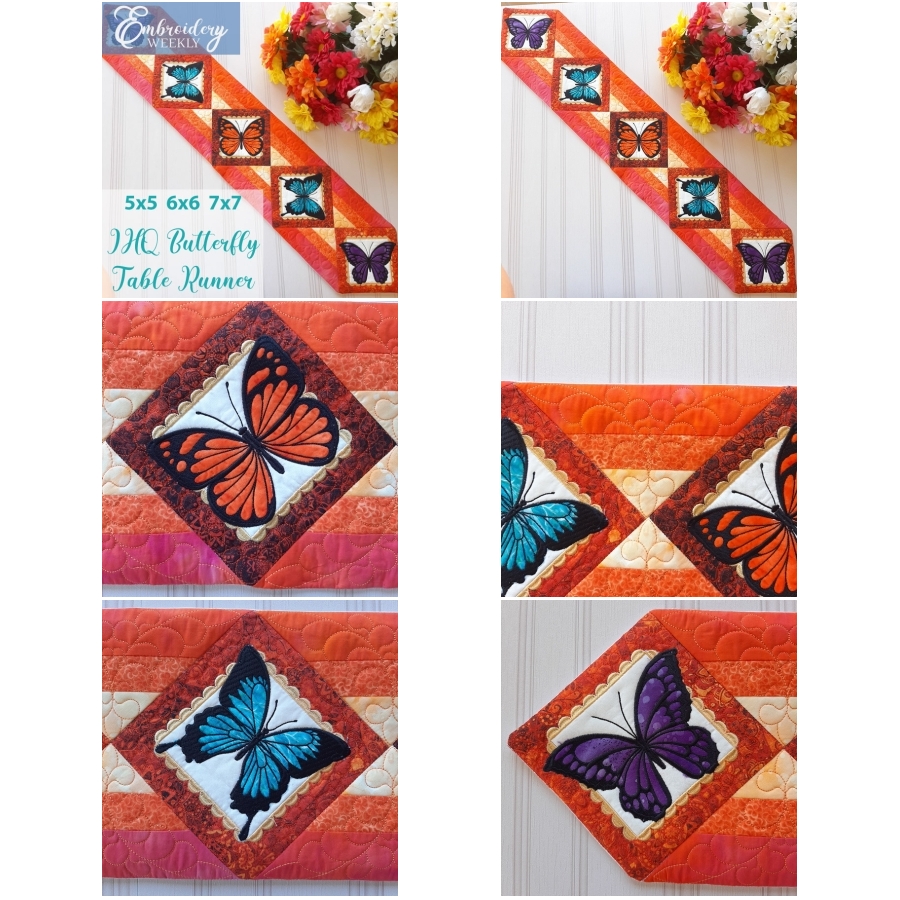 IHQ Butterfly Table Runner