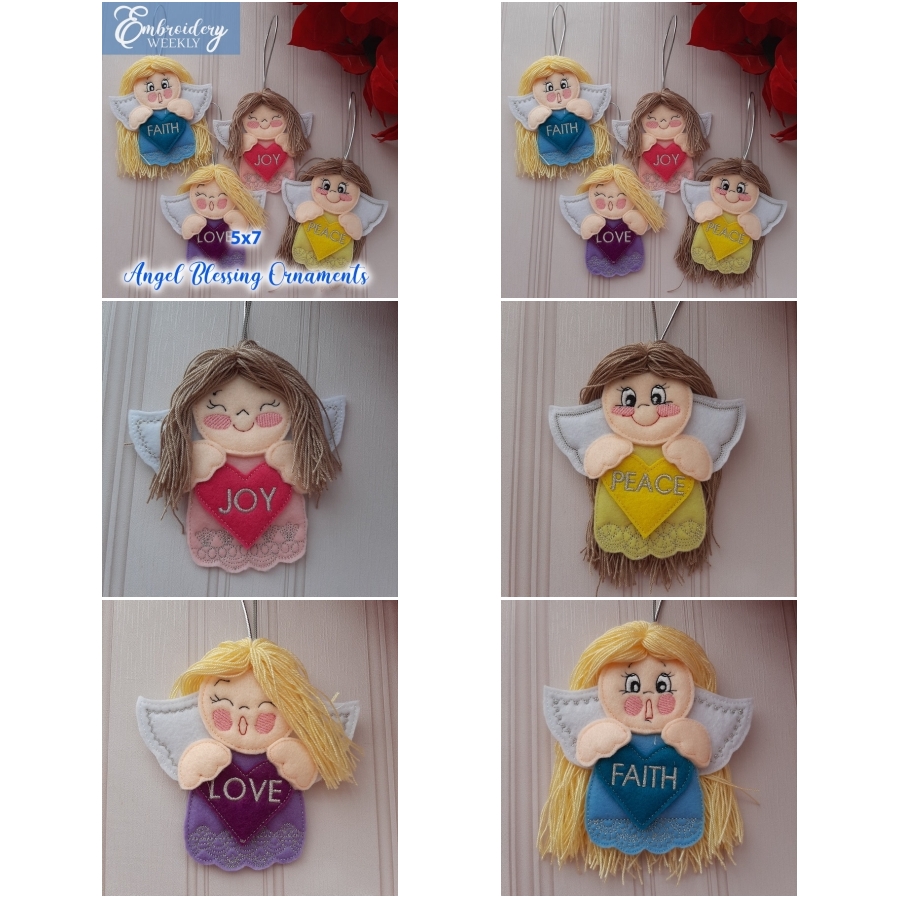 Angel Blessings Ornament