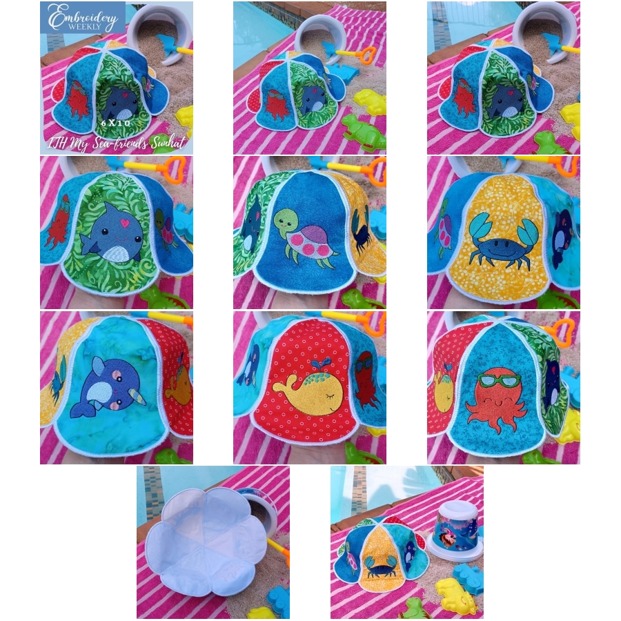 ITH My Sea-friends Sunhat