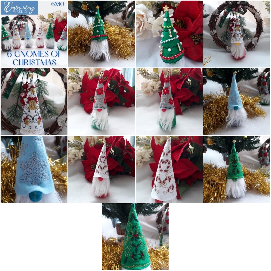 6 Gnomes of Christmas