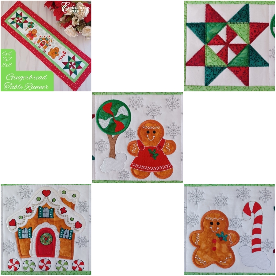 Gingerbread Table Runner