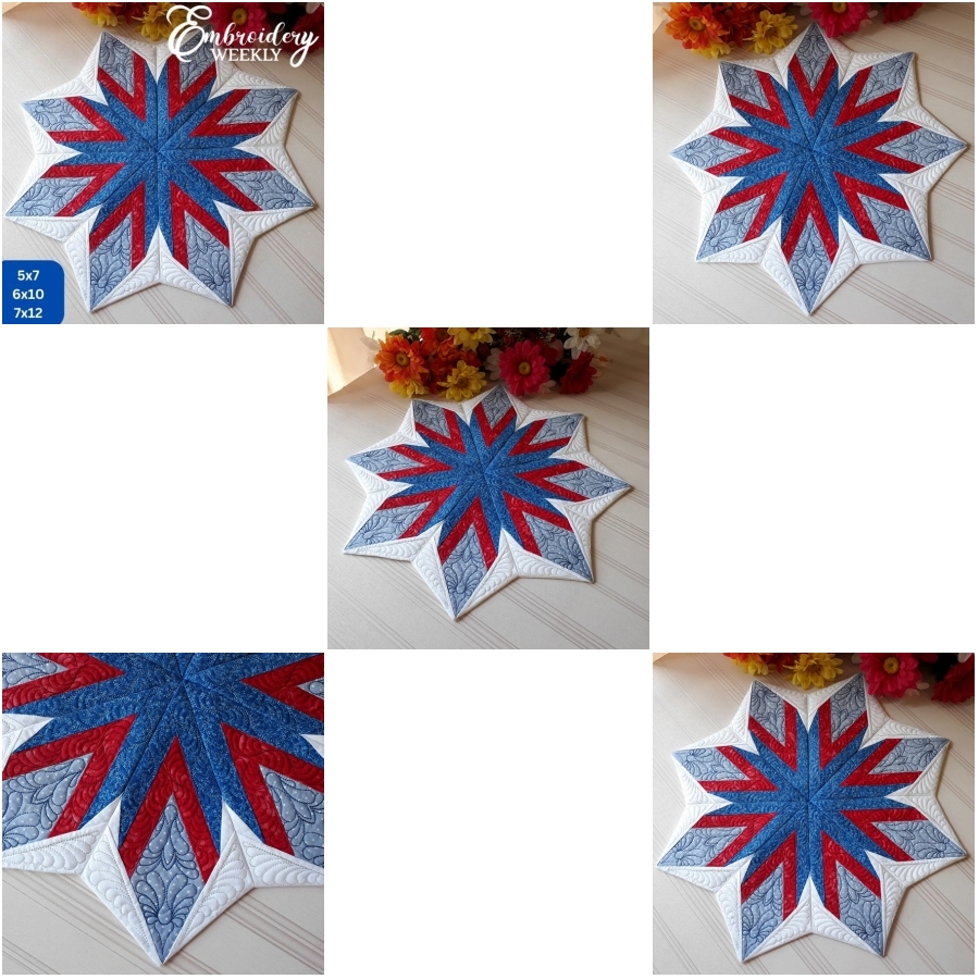 4th Firework Table Topper