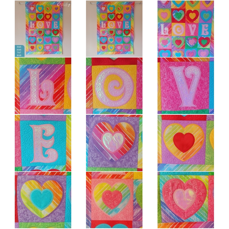 Heart Love Quilt