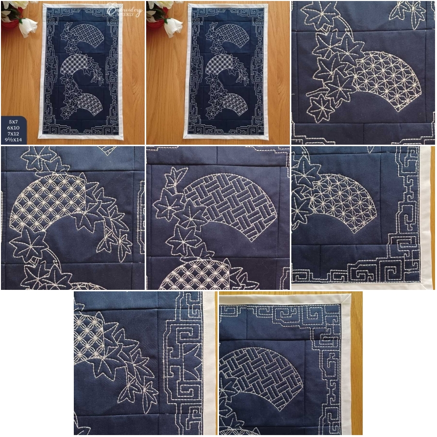 Sashiko Mini Quilt