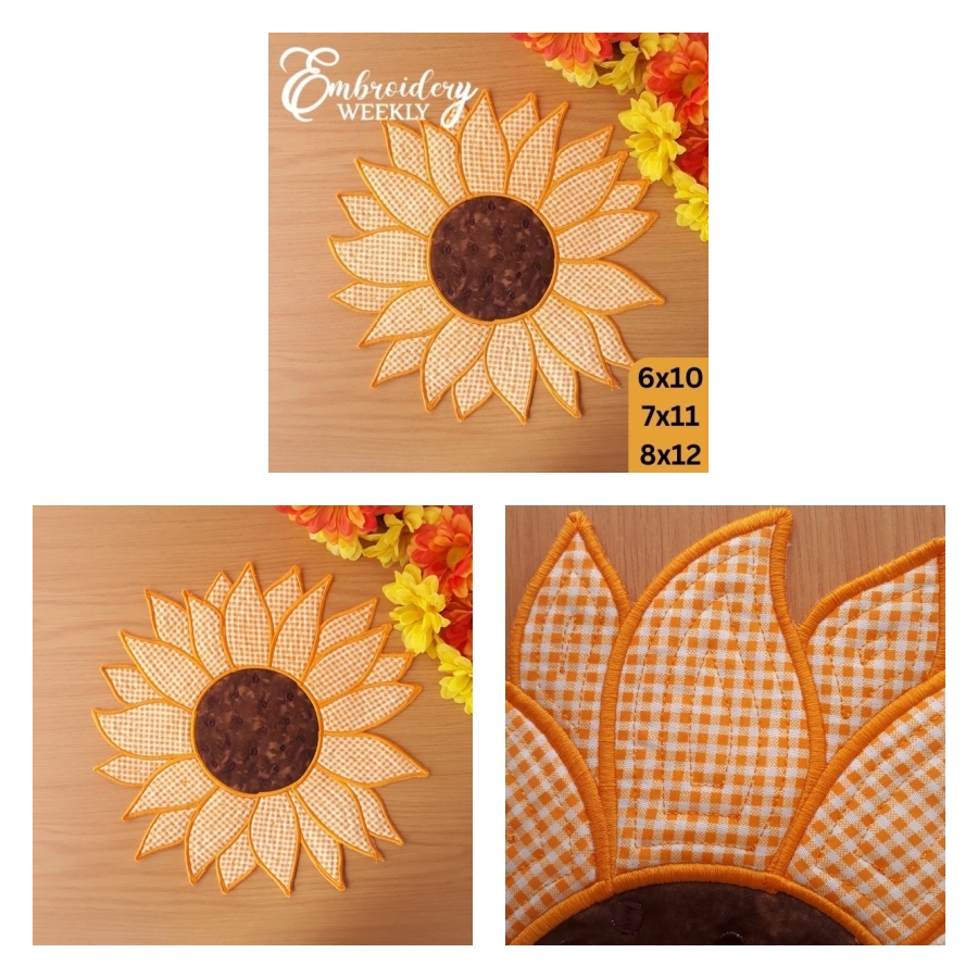 Sunflower Table Topper