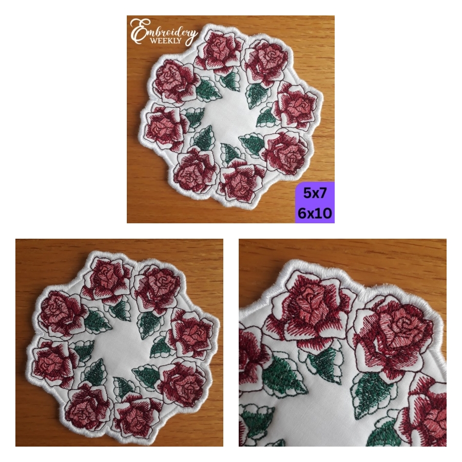 Roses Round Rug