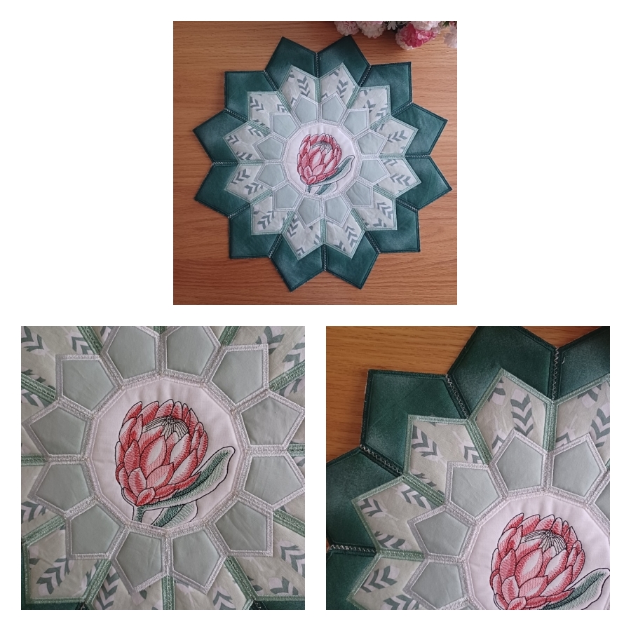 Botanical Proteas Table Topper 3