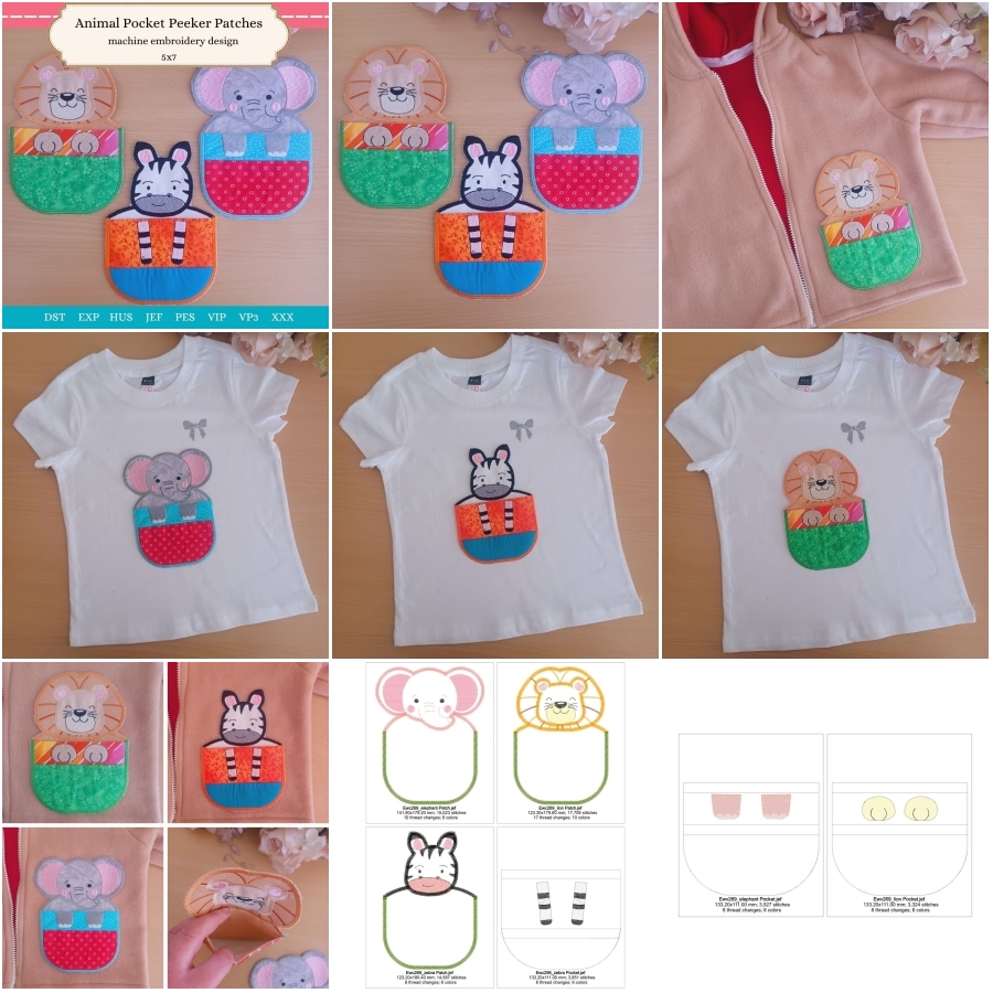 ITH Animal Pocket Peekers