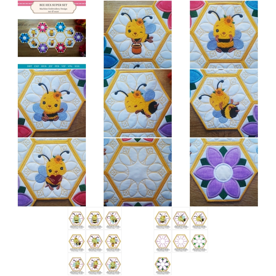 Bee Hex Creative Set