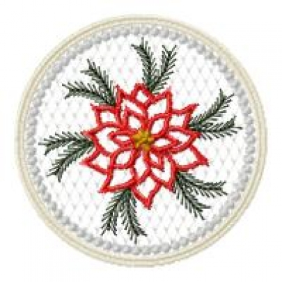 Example - make this lovely doily with this set.  -4