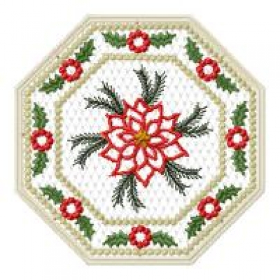 Example - make this lovely doily with this set.  -4
